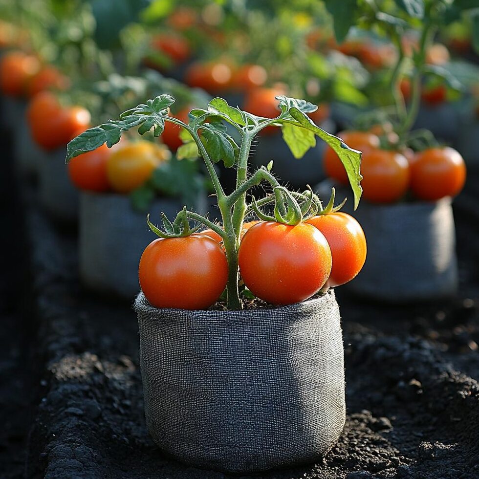 grow bag size for tomatoes