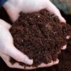 mixing compost with topsoil